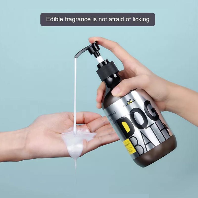 Шампунь для собак с сухой кожей и зудом, от блох и клещей, для ухода за шерстью кошек, очищающий гель для душа, мыло