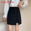 Summer High Waist Asymmetric Short Skirt With Tie Detail For Casual Womens Fashion