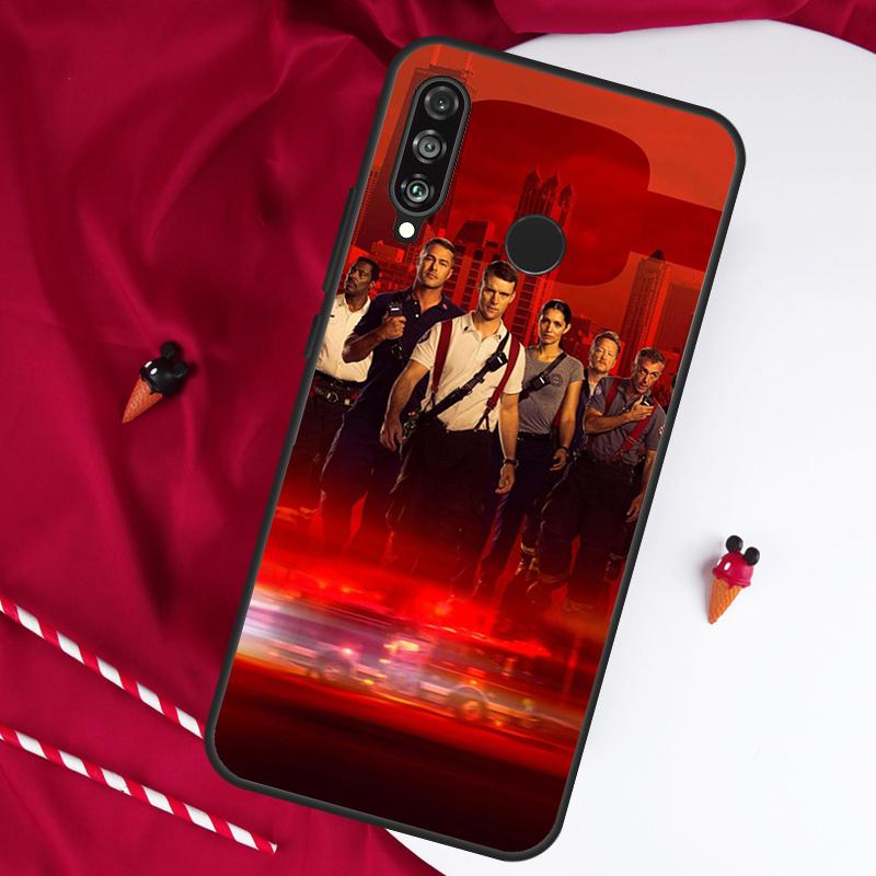 Chicago Fire TV Show For Huawei Nova 12i 11i 8i 12s 9 10 SE Y90 Y60 Y70 Y72 Y61 Y91 P20 P30 P40 Lite P60 Pro Case
