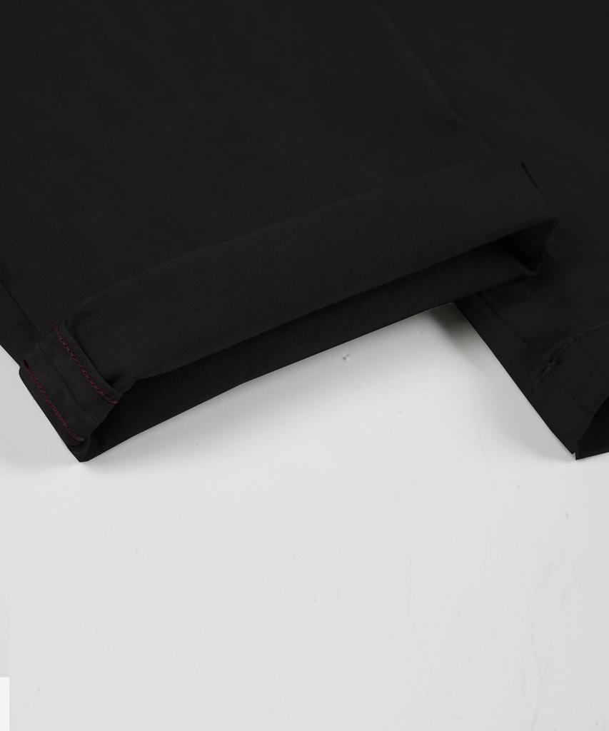 BIRBANTE Sondrio Garment-Dyed Chino Pants - Charcoal