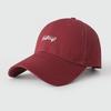 Casual versatile hat women's spring and summer personalized letter baseball cap outdoor sports cap sunshade sun protection cap