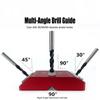 30 45 90 Degree Vertical Drilling Guide Bubble Level Angle Drill Guide  Cable Railing