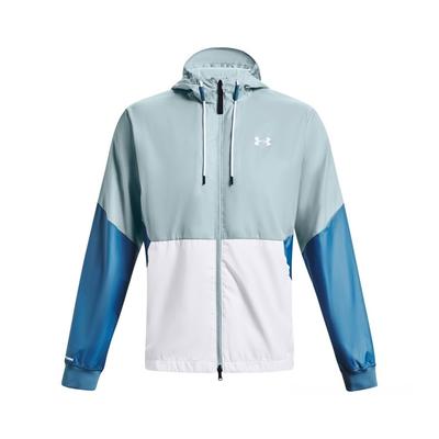 Тренировочная куртка Legacy Color Block Woven Hooded, мужская куртка, синяя 1345405-478