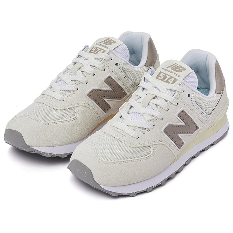 New Balance 574 Linen Light Mushroom Unisex Sneakers Cream White U574ESC