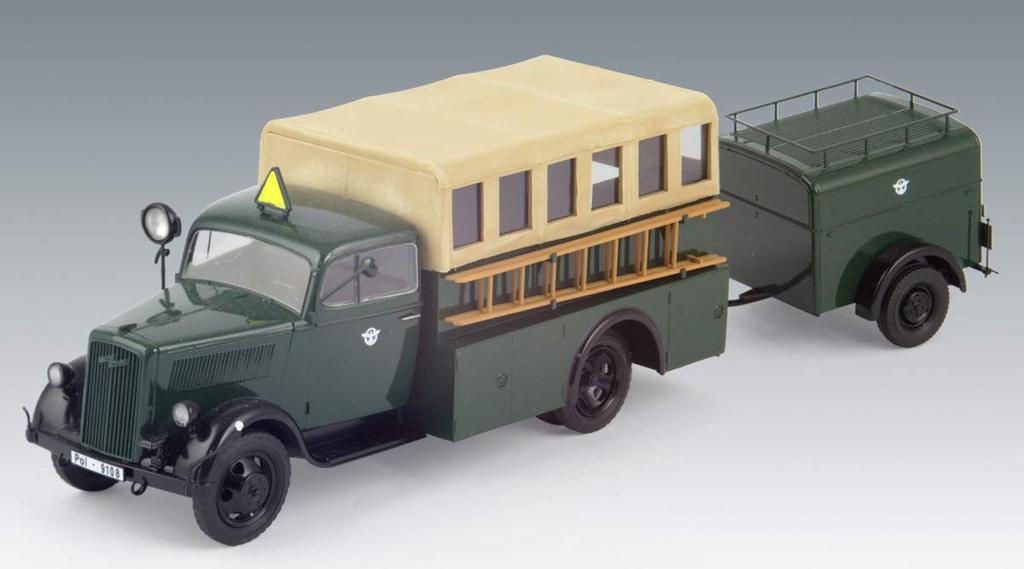ICM scale German Opel Fire Engine Plastic Model Kit 35403 1/35 2.5-32KzS8