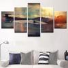 Home Decoration Wall Art Canvas Painting Print HD Poster 5 Panel Modern Living Room Bedroom Modular Pictures Frame Decor Painted No Frame No Frame
