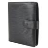Louis Vuitton Компактный складной кошелек Porto Vie M63552 Черный Noir Кожа Epi Унисекс Б/У