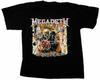 Винтажная футболка унисекс Megadeth Holded By Oil Food Tour 2007 Metal Concert