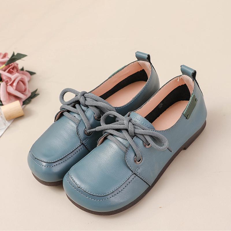 Женские туфли на шнуровке с квадратным носком из натуральной коровьей кожи, женские роскошные туфли-оксфорды, женские зеленые синие мокасины, обувь для путешествий