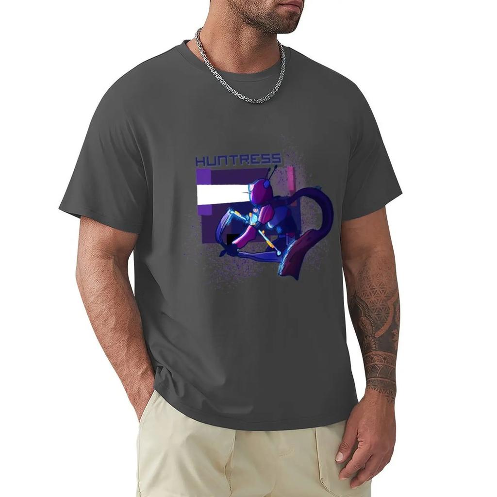 Risk of Rain 2 Huntress T-Shirt sweat boys whites Blouse clothes