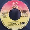 7inch Record ELEPHANT MAN - Higher Level None Q45 2002 Jamaica Reggae, Ska & Dub Used
