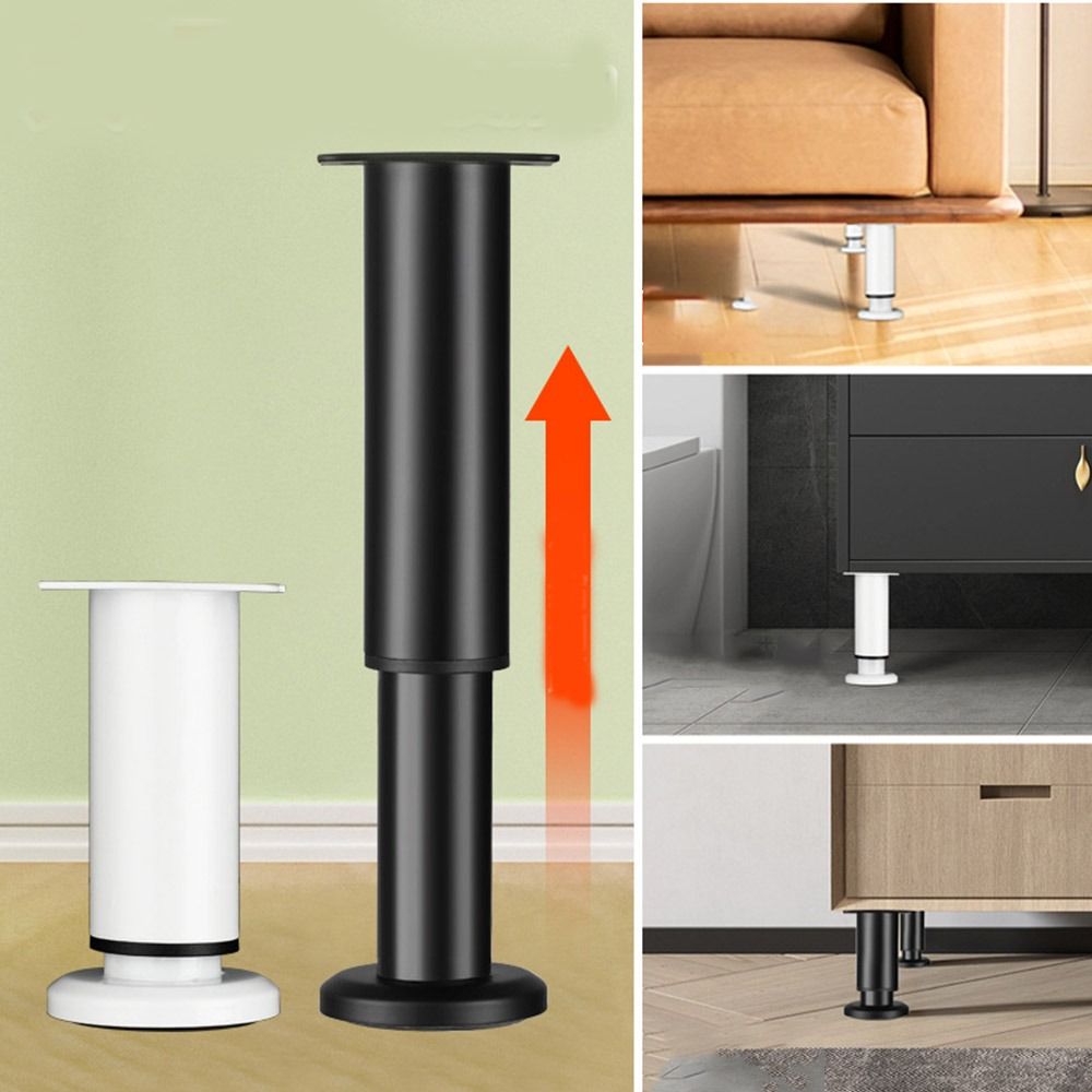 Reinforced Sofa Leg Bracket Heightening Furniture Leg Telescopic Bearing Bracket TV Cabinet