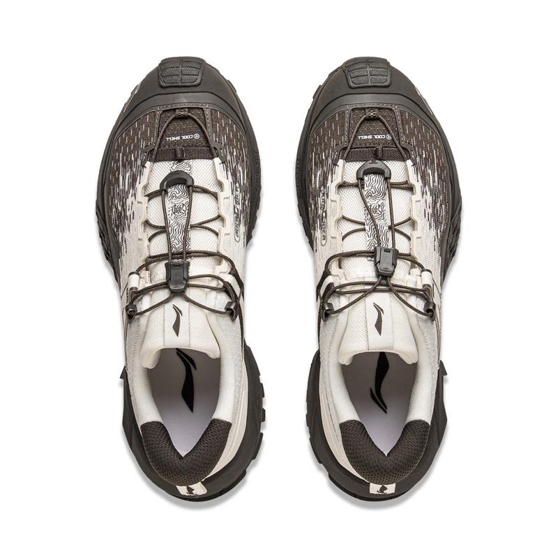 Li Ning Outdoor CF Tracing, Xingchuan Pro Амортизация Скользкие Устойчивые к истиранию Низкие Туристические Ботинки Унисекс AHTU017-9