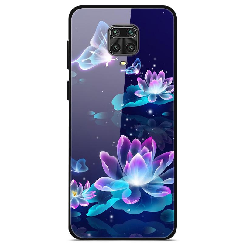 Закаленное Стекло Чехол Для Xiaomi Redmi Note 9S Чехол Мягкий Бампер Жесткий Стеклянный Чехол Для Xiaomi Redmi Note 9 S 9S Pro Max Чехол Для Телефона