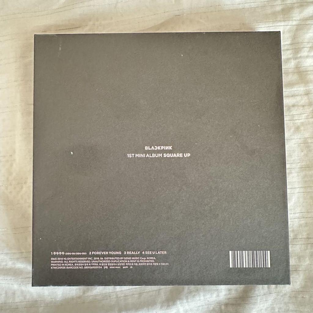 [USED] BLACKPINK Re: 1ST MINI ALBUM SQUARE UP