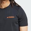 adidas Terrex Графическая Хлопковая Легкая Модная Универсальная Футболка с Коротким Рукавом Мужские Топы JW3558