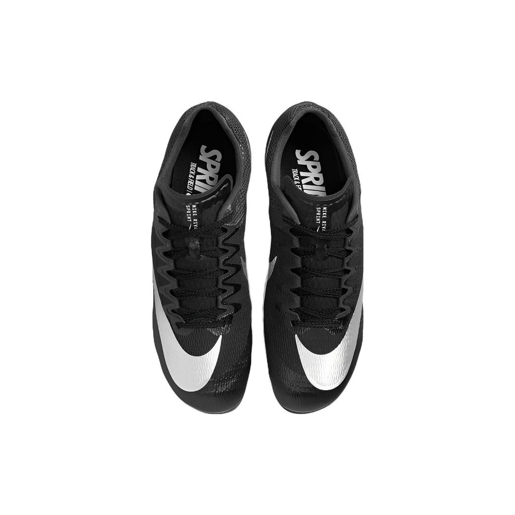 Nike Шиповки для спринта Air Zoom Rival Sprint 'Black Metallic Silver' DC8753-001