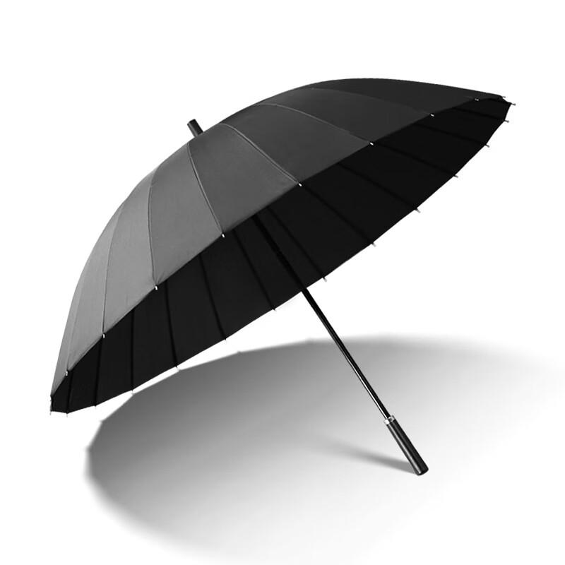 Сверхпрочный ветрозащитный зонт с 24 спицами и длинной ручкой