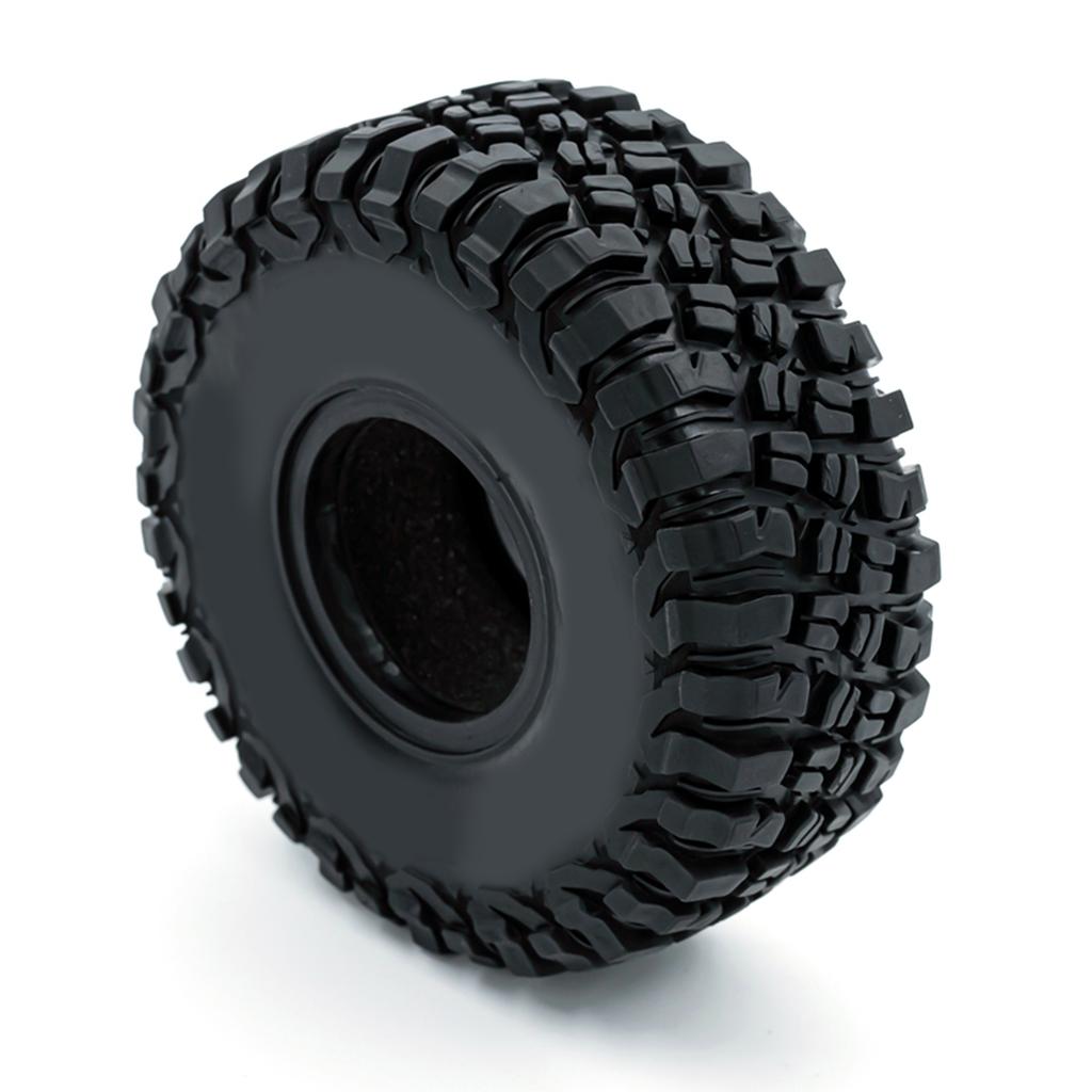 RC Crawler Rubber Tires RC Car Tires 4pcs Replacement for 1/10 al SCX10 90046 SCX10 III 03007 03003 RC Car
