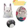 Cute And Fluffy Cartoon Ghost Plush Backpack For Women 20-35l Capacity, Ideal For Casual Travel