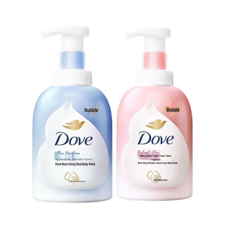 Dove Foaming Shower Wash Duo Pack