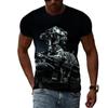 Summer Fashion Special Forces Gun T Shirts For Men Casual 3D Print Tee Hip Hop Harajuku Oversized Round Neck Short Sleeve Tops