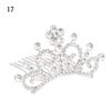 Birthday Present Crystal Party Children's Headwear Rabbit Crown Comb Hairpin