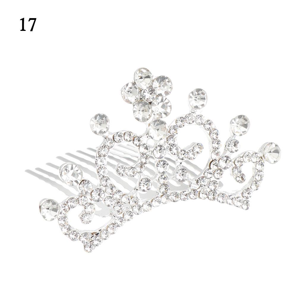 Birthday Present Crystal Party Children's Headwear Rabbit Crown Comb Hairpin