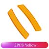 Wheel Brow Reflective Warning Sticker Wheel Front Bumper Body Warning Patch Car Universal Accessories for SUV/sedan/off-road/MPV