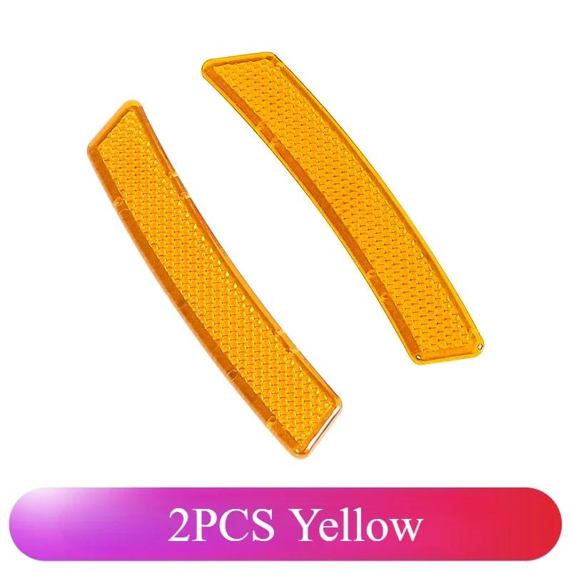Wheel Brow Reflective Warning Sticker Wheel Front Bumper Body Warning Patch Car Universal Accessories for SUV/sedan/off-road/MPV