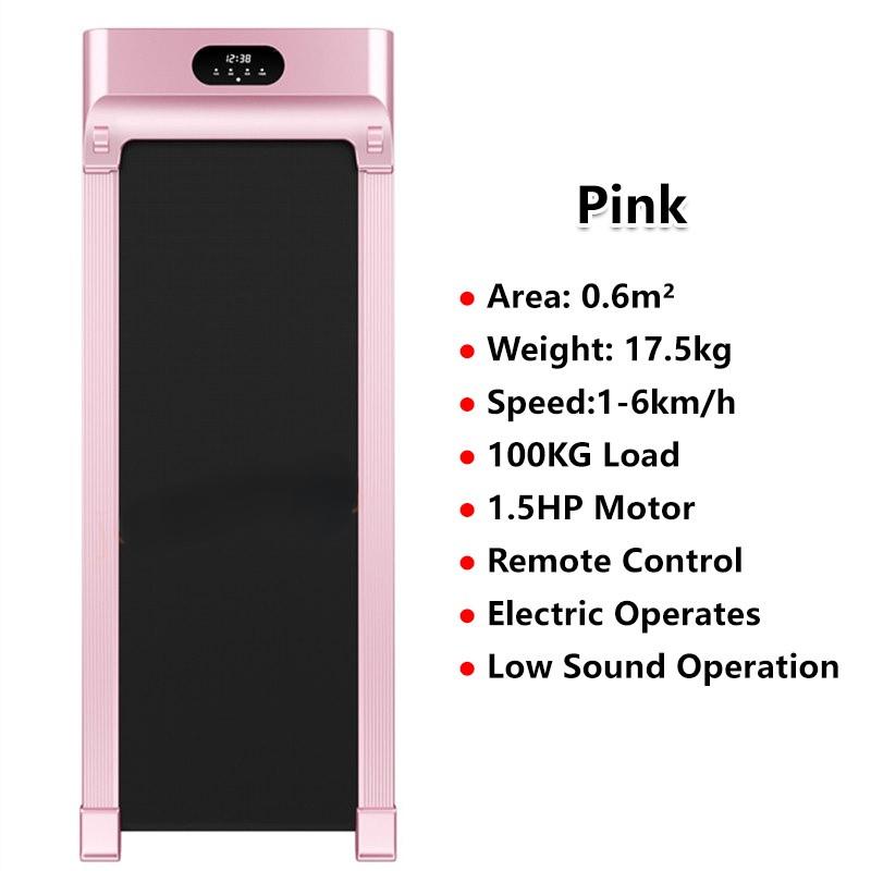 Foldable Electric Treadmill Household Gym Mini Running Walking Pad Indoor Simple Fitness Equipment 121*53*95CM