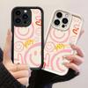 Мягкий чехол JT485 Smiley All Smiles для iPhone 17 16 15 14 13 Pro Max, Samsung S26 S25 Ultra A17 A07 A56 A16 A15 A14, Xiaomi 15T, Redmi 15c 14C.