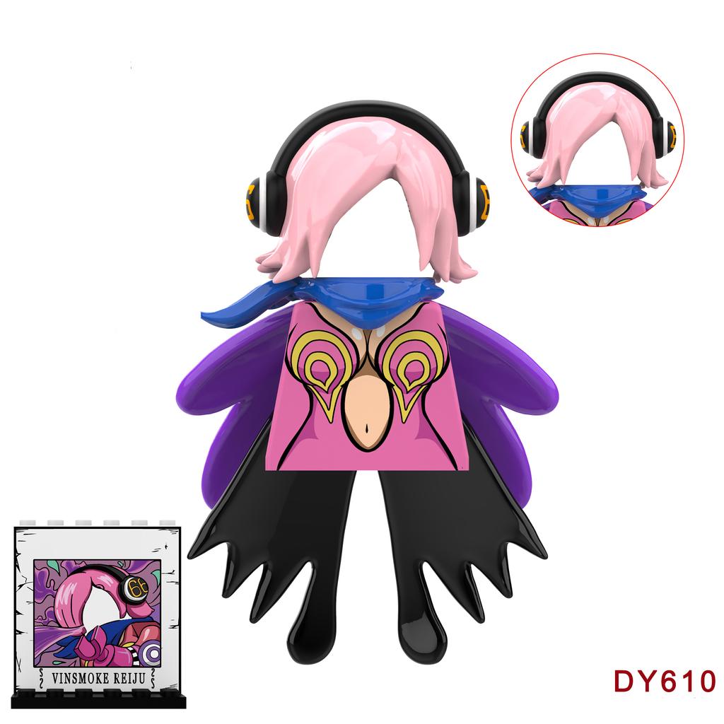 Аниме Строительные блоки Фигурки Куклы Игрушки Кирпичи Детский строительный блок Игрушка