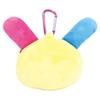 Tees Factory Sanrio Characters Plush Zipper Mascot with Carabiner, Usahana, Approx. 103mm H x 116mm W x 50mm D (excluding ears), SR-5546678US