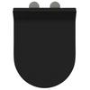 Adjustable Toilet Seat Black 50 x 36.5 x 5 cm Polypropylene