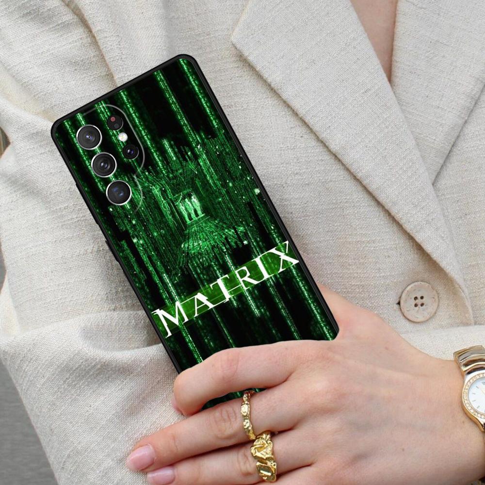 Matrix Cell Phone Case for Samsung Galaxy S26 Ultra S25 S24 S23 S22 S21 S20 Note10 Cover