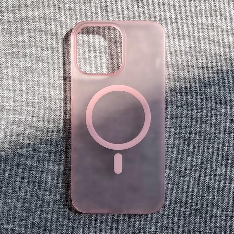 Подходит для Apple 17 Магнитный чехол для телефона Ледяной туман ПК Ультратонкий Матовый Iphone16 Ощущение кожи 15 Чехол для защиты от падений 14