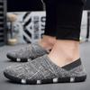 Мода мода дышащая мужская повседневная обувь слипоны для мужчин кроссовки ручной работы мужские сетчатые трендовые стильные кроссовки Tenis Masculino для мужчин