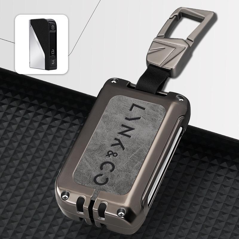 Lynk & Co 06 Key Case - 2021/2022 Model Metal High-End Men's Key Shell & Buckle