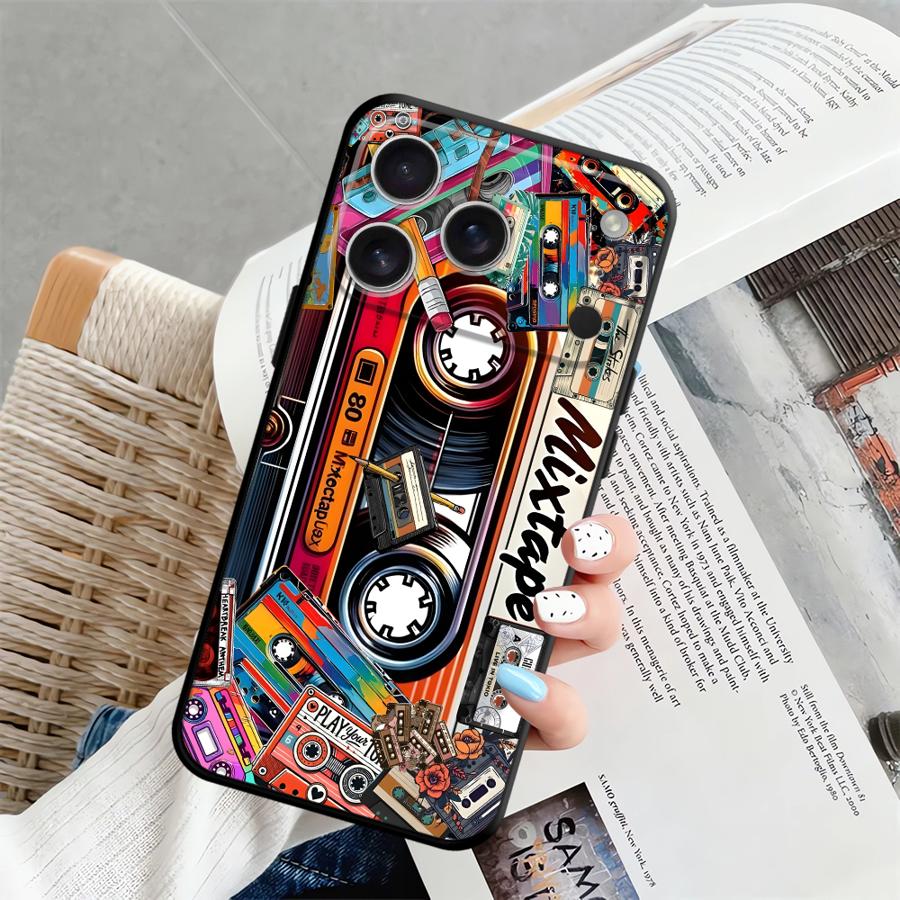 Чехол для телефона Apple iPhone 17 Pro Max 11 13 15 Pro 7 8 XR XS MAX 12 14 Air 16 Funda Чехол для телефона Запись Искусство