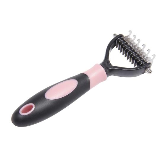 Средство для ухода за шерстью домашних животных, триммер для собак, кошек, расческа, щетка, инструмент с 10 лезвиями