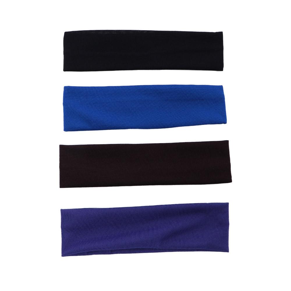 Tennis Hair Accessories Turban Sports Fitness Bandage Hair Bands Sweatband Elastic Yoga Headband