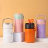 Портативный термос из нержавеющей стали 316 с соломенной изоляцией, тушеный горшок, студенческая пара, офисные подарочные чашки