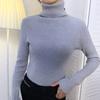 Soft Warm Pull Pullovers Women Sweaters 5XL Basic Turtleneck Autumn Winter Tops Slim Ladies Pullover Knitted Sweater Jumper