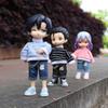 Одежда для кукол ob11 Baby Clothes For Baby Chain Jeans Pants Liquor Bar And Jeans Furniture For Dolls 1/12 Cool Anime High Quality Toy Accessoriess