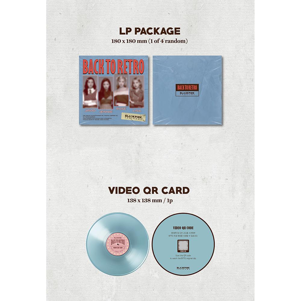 Blackpink Коллекция игровых фотокарточек Back To Retro
