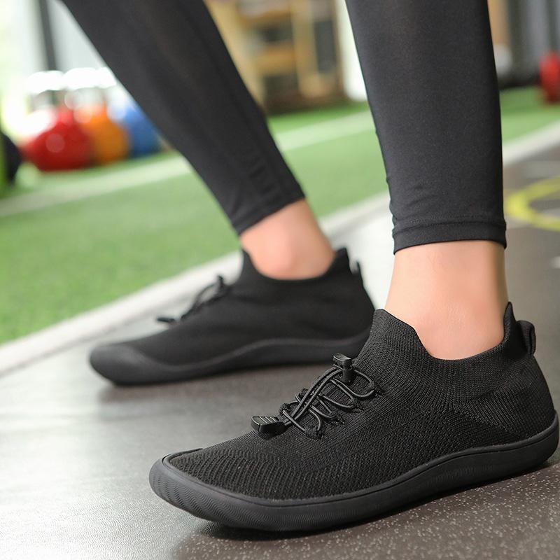 New Unisex Wider Shoes Breathable Mesh Men Barefoot Wide-toed Shoes Brand Flats Soft Zero Drop Sole Wider Toe Sneakes Large Size