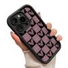 Простая фиолетовая клетка для чехла на телефон iphone16pro apple 15/14/13 promax новый 12x11