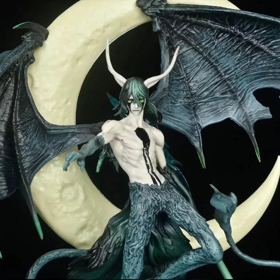 BLEACH Улькиорра Сифер Аниме Фигурки ПВХ 40см GK Светящаяся Фигурка Настольное Украшение Коллекция Статуя Модели для Фанатов Подарки для Детей Игрушки