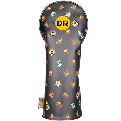 Наслаждайтесь сумкой для клюшек Caddie Bag Super Mario Brothers Чехол на голову для DR SBHD002 Черный